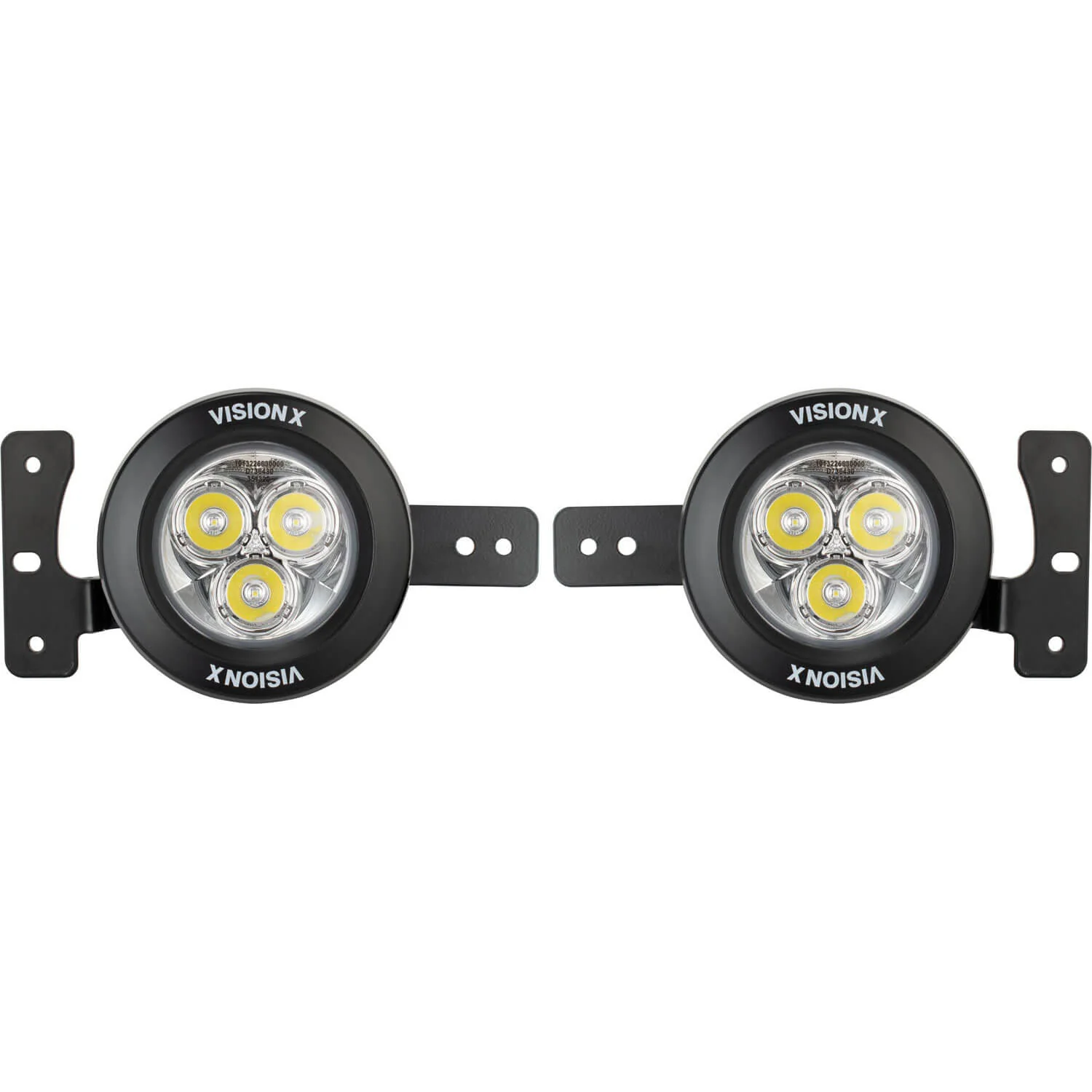 18+ Jeep JL / '20+ Jeep Gladiator Fog Light Kit with 3.7" Multi-LED Mini Cannons - Image 3