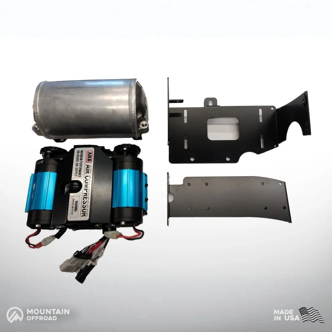 Bundle Pricing: ARB Mounting Bracket (ARBTACO3), ARB Air Compressor (CKMTA12), & ARB 1 Gallon Air Tank (171507) for Toyota Tacoma Gen 3 (2016-23) & Gen 4 (2024-Current) - Image 2