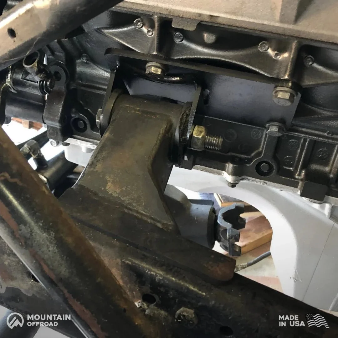 "Bomb Proof" Motor Mount Conversion Kit Chevy LS (Gen III & IV) for Jeep CJ (1972-86) - Image 3