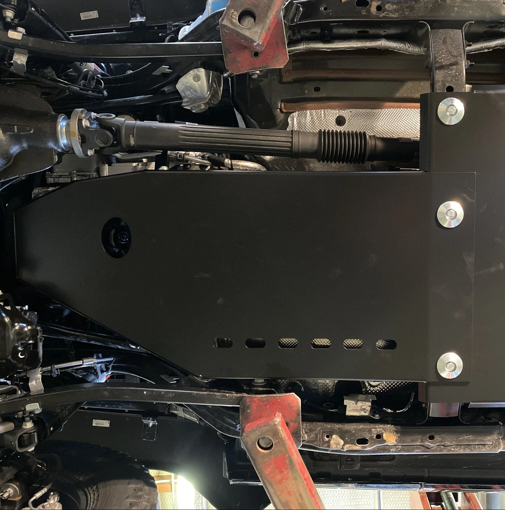 Oil Pan / Transmission Skid Plate (Aluminum) for Jeep Wrangler JL with Turbo Diesel (3.0L) (2020+) - Image 3
