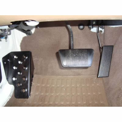 Dead Pedal for Jeep Wrangler TJ (1997-06) & LJ (2004-06) Driver side - Image 4