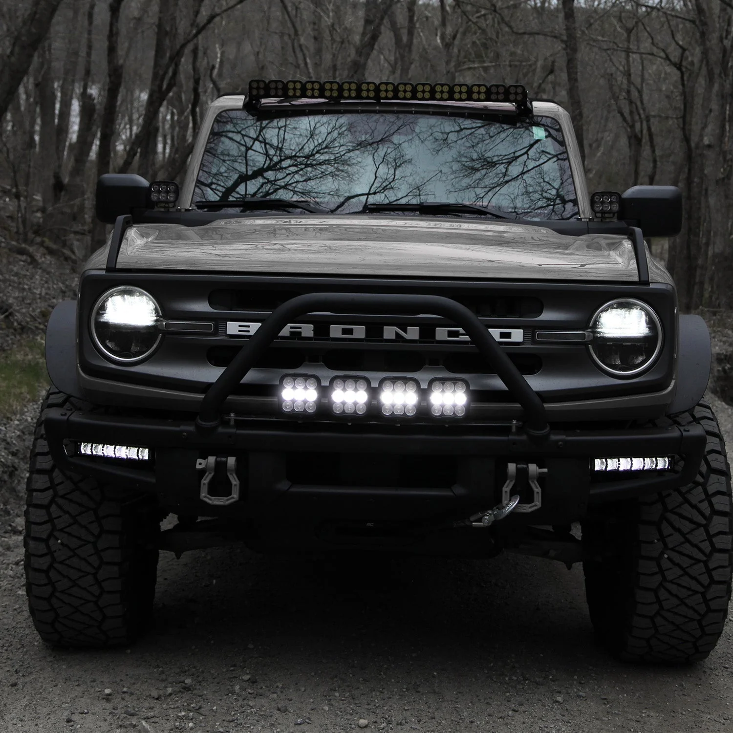 Fog Pocket LED Light Kit - Steel Bumper - Ford Bronco 2021 + - Image 10