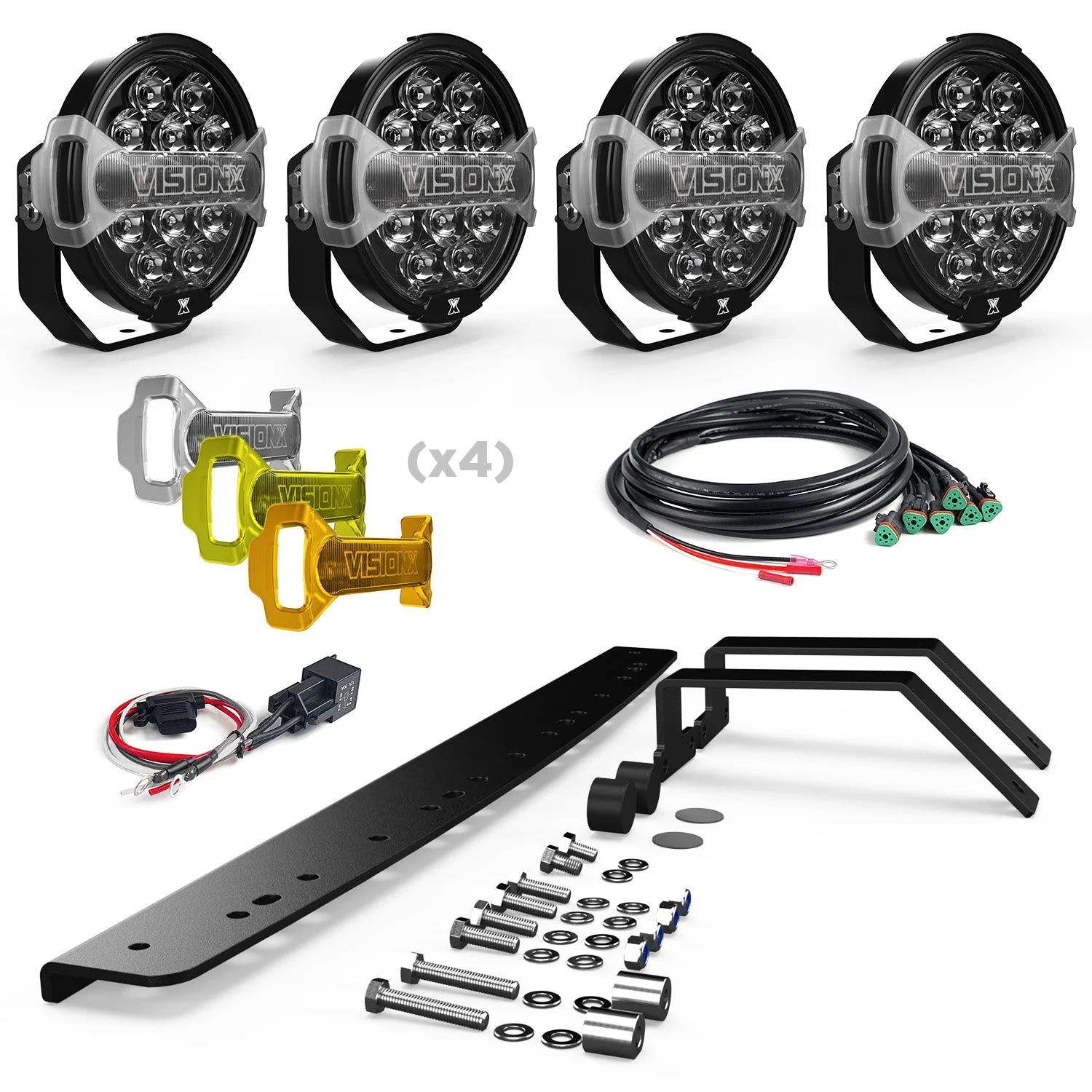 Front Bumper LED Light Kit - Ford Bronco 2021 + - Image 4
