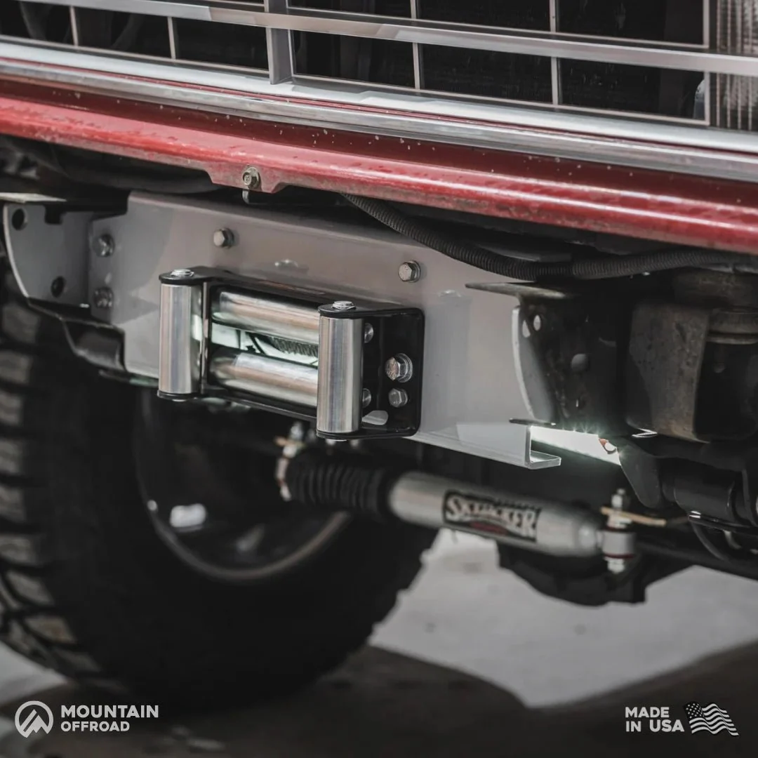 GMC & Chevrolet Squarebody Hidden Winch Mount 1981-1987 - Image 3