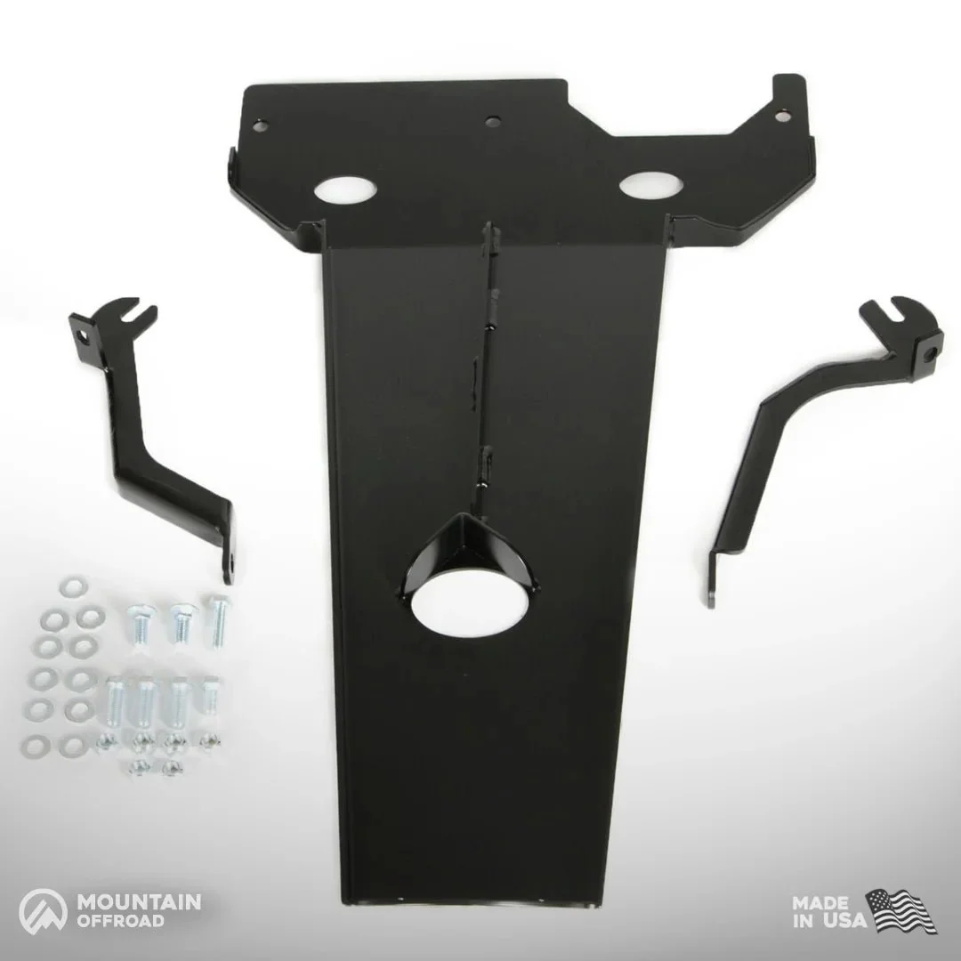 Oil Pan and Transmission Skid Plate for Jeep Wrangler JK (2007-18) Aluminum - Image 10