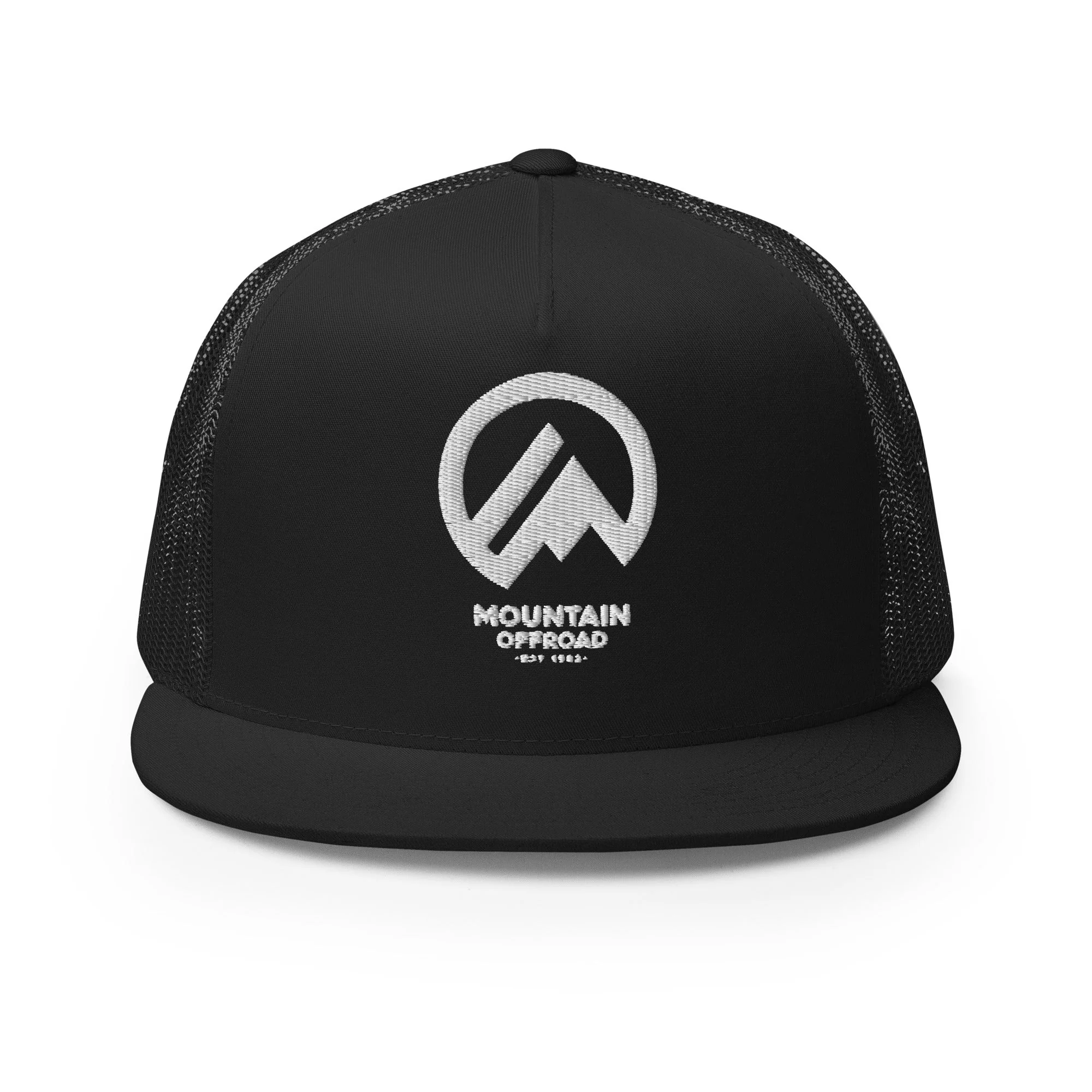 Mountain Offroad Snapback Hat – Classic Trucker Cap Style - Image 7