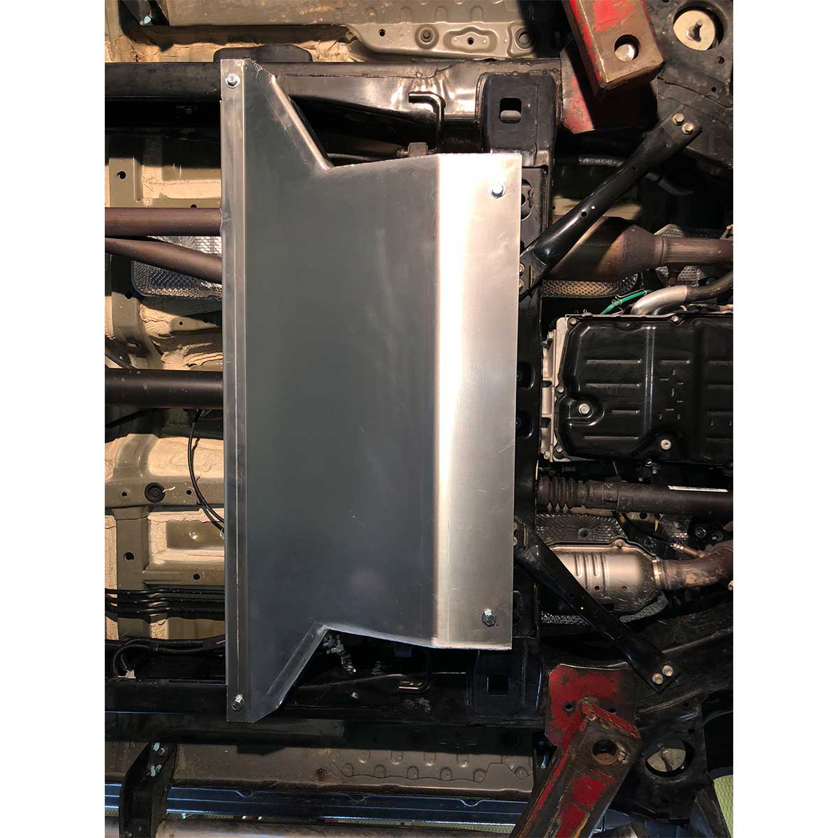 Rear Transfer Case Skid Plate (Aluminum) for Toyota Tacoma Gen 3 (2016-21) - Image 4